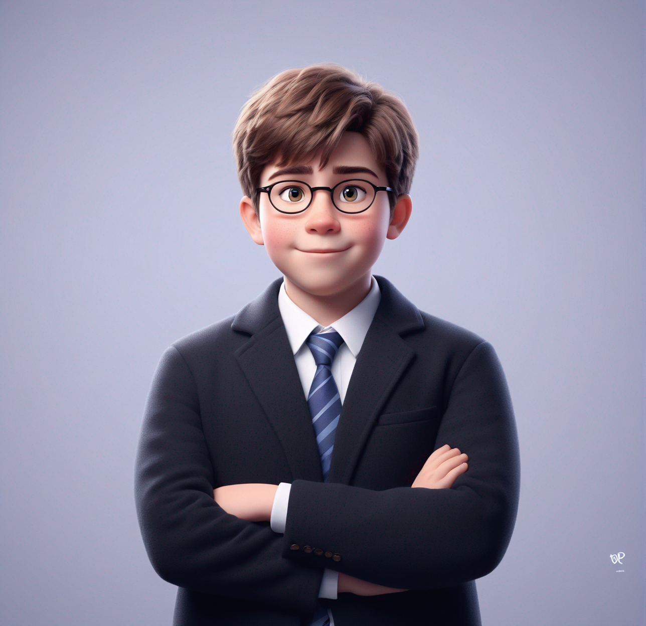 a cute boy in the style of Pixar, no poster, Portrait, no poster text 