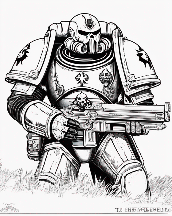 space marine from warhammer forty k seeks to save live of his cat kidnapped by heresy on his way he faces many an slays them all