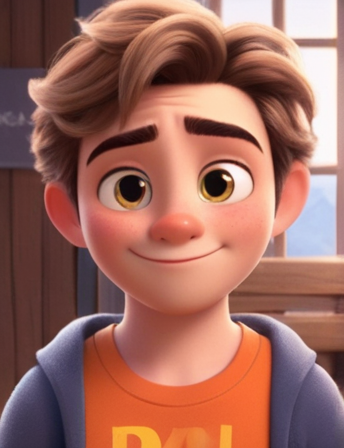 Cute gay boy, Pixar style, that steal alcohol, lumber and shirts from his buddy JP and 